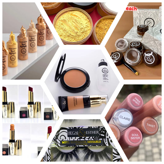 Hegai & Esther( H & E) Makeup Brand