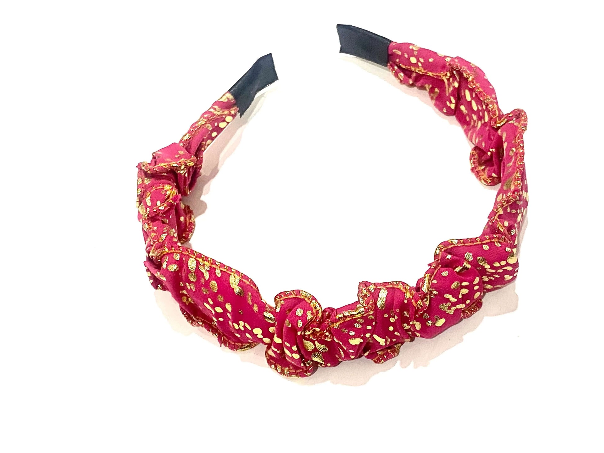 Pink and Gold Design Alice/Hair Band La Mimz Beauty & Fashion Store