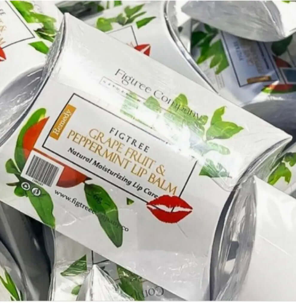 Figtree Grapefruit and Peppermint Lip Balm - La Mimz Beauty & Fashion Store