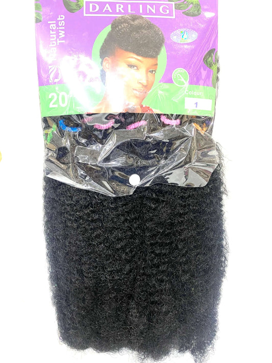 Darling Natural Twist 20 Inches Colour - La Mimz Beauty & Fashion Store