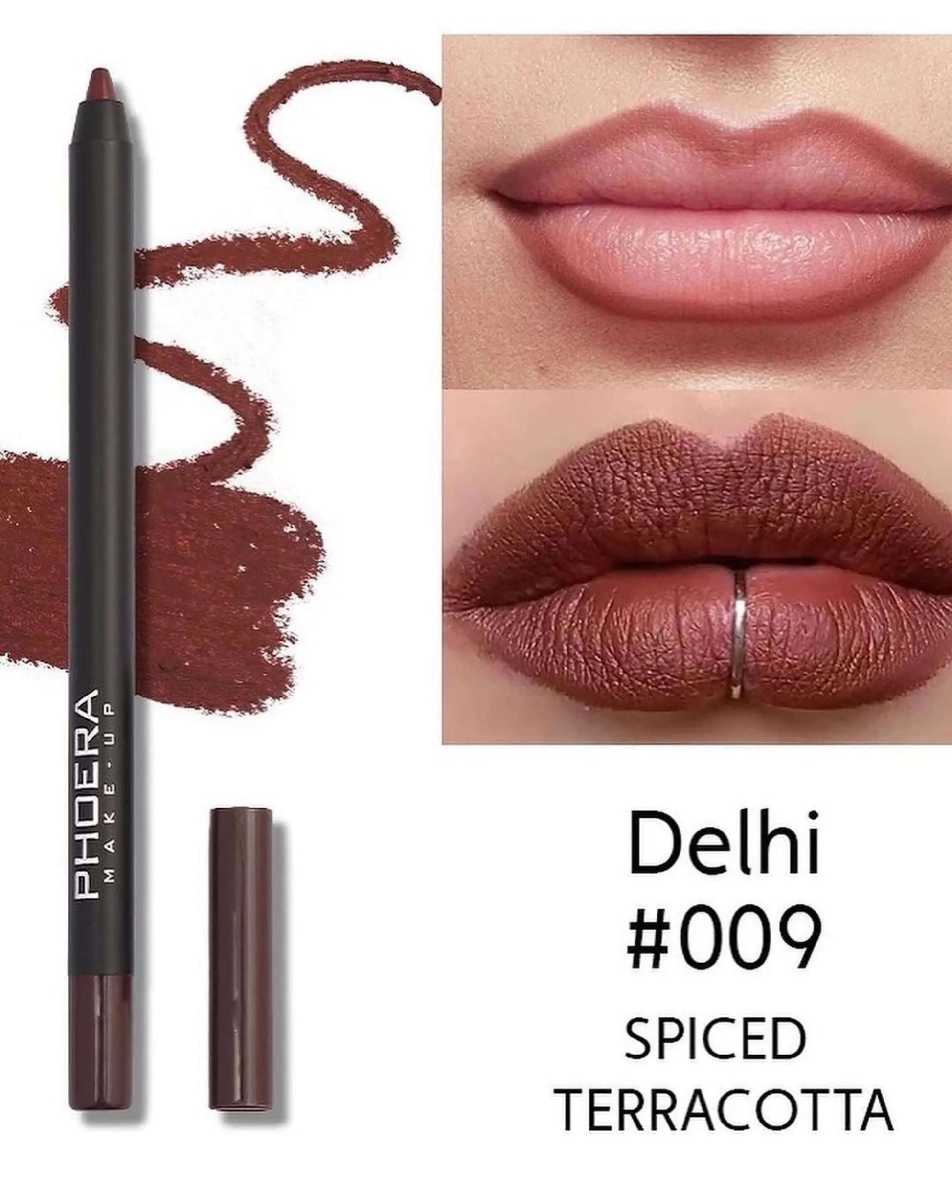 Phoera Lip Liner Pencil La Mimz Beauty & Fashion Store