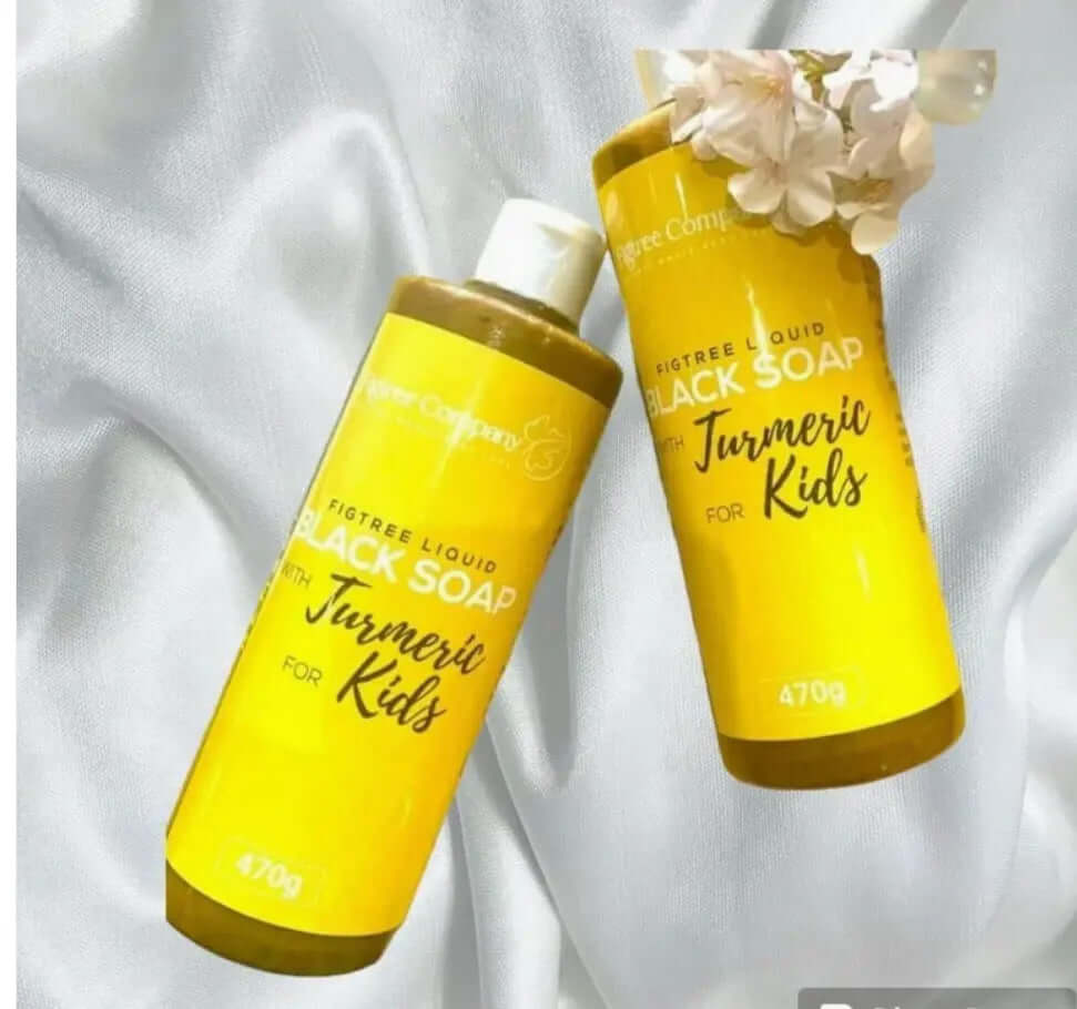 Figtree Liquid Black Soap with Tumeric for Kids La Mimz Beauty & Fashion Store