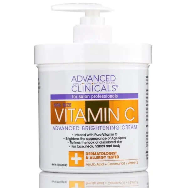 Advanced Clinicals Vitamin C Body Cream La Mimz Beauty & Fashion Store