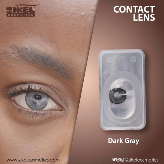 ZIKEL CONTACT LENS - DARK GRAY La Mimz Beauty & Fashion Store