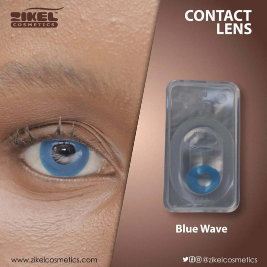 ZIKEL CONTACT LENS - BLUE WAVE La Mimz Beauty & Fashion Store