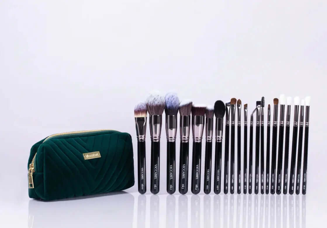 Viccabel Deluxe 21 Piece Brush Set La Mimz Beauty & Fashion Store