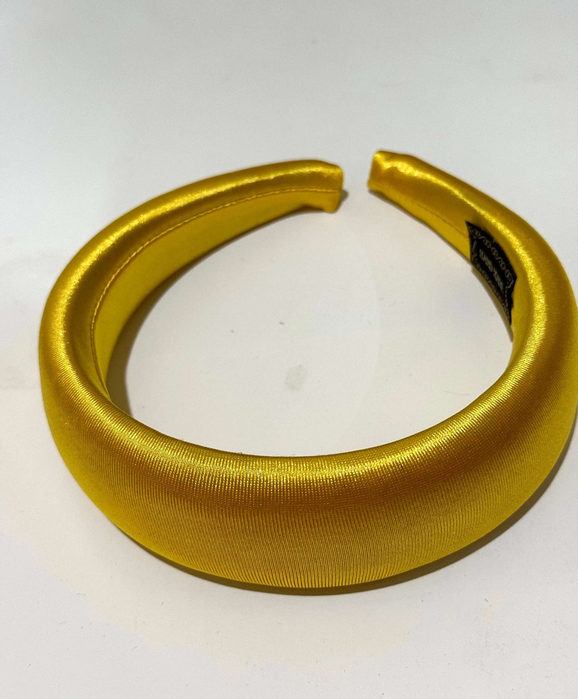 Big Golden Satin Alice/Hair Band La Mimz Beauty & Fashion Store