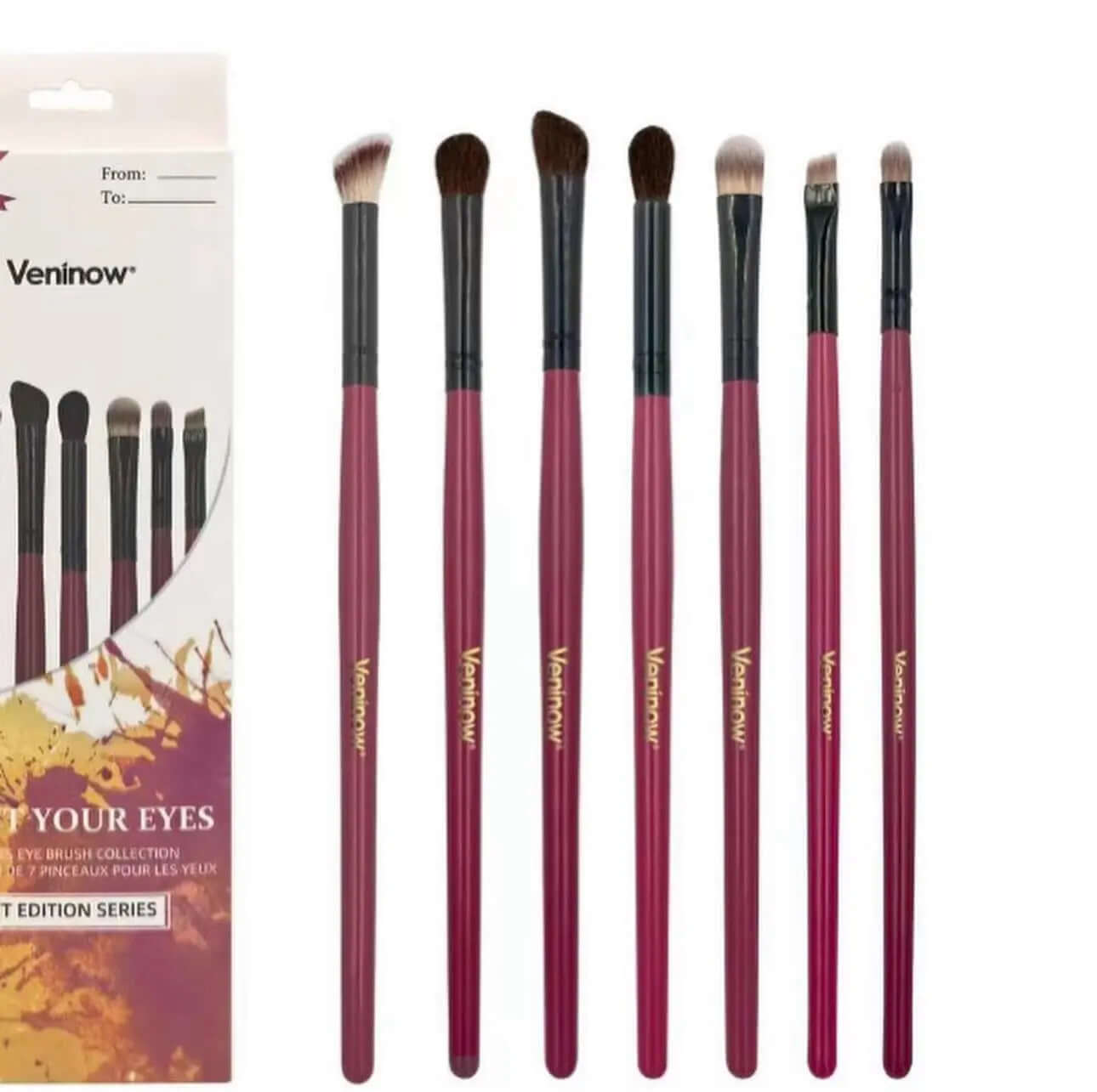 Veninow Eye Brush Set La Mimz Beauty & Fashion Store