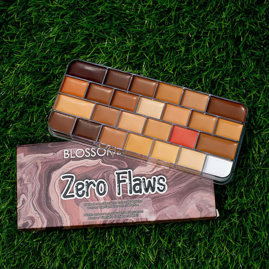 Blossom Makeups Zero Flaws Concealer Palette La Mimz Beauty & Fashion Store