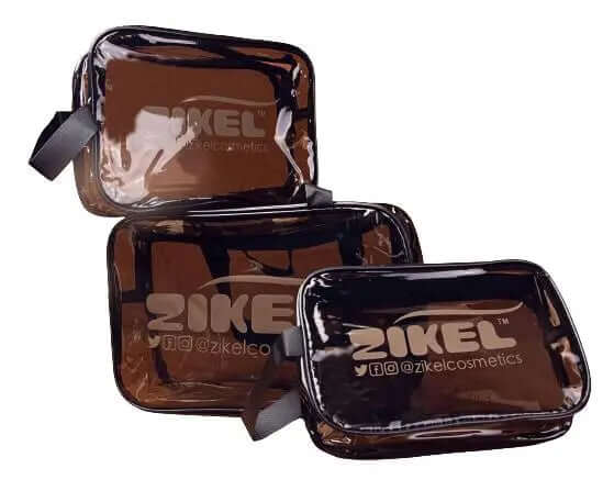 ZIKEL 3in1 PVC COSMETICS BAG La Mimz Beauty & Fashion Store