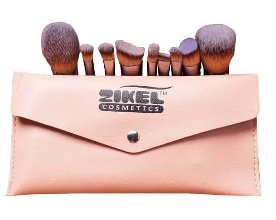 ZIKEL PERSONAL LUXE BRUSH SET (10 pcs) La Mimz Beauty & Fashion Store