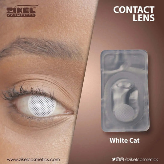 ZIKEL CONTACT LENS - WHITE CAT La Mimz Beauty & Fashion Store