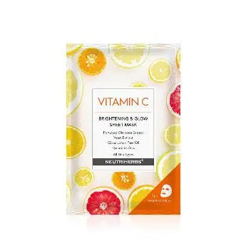 VITAMIN C FACIAL SHEET MASK La Mimz Beauty & Fashion Store