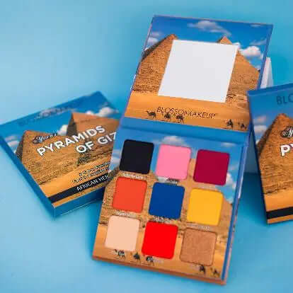 Blossom Makeup African Heritage Eyeshadow Palette Series - Pyramids of Giza La Mimz Beauty & Fashion Store