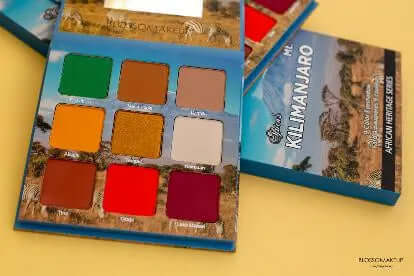 Blossom Makeup African Heritage Eyeshadow Palette Series - Mt. Kilimanjaro La Mimz Beauty & Fashion Store