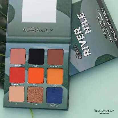 Blossom Makeup African Heritage Eyeshadow Palette Series - River Nile La Mimz Beauty & Fashion Store