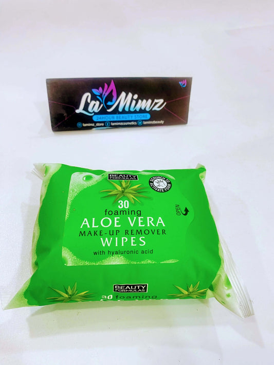 Beauty Formulas Aloe Vera Wipes La Mimz Beauty & Fashion Store