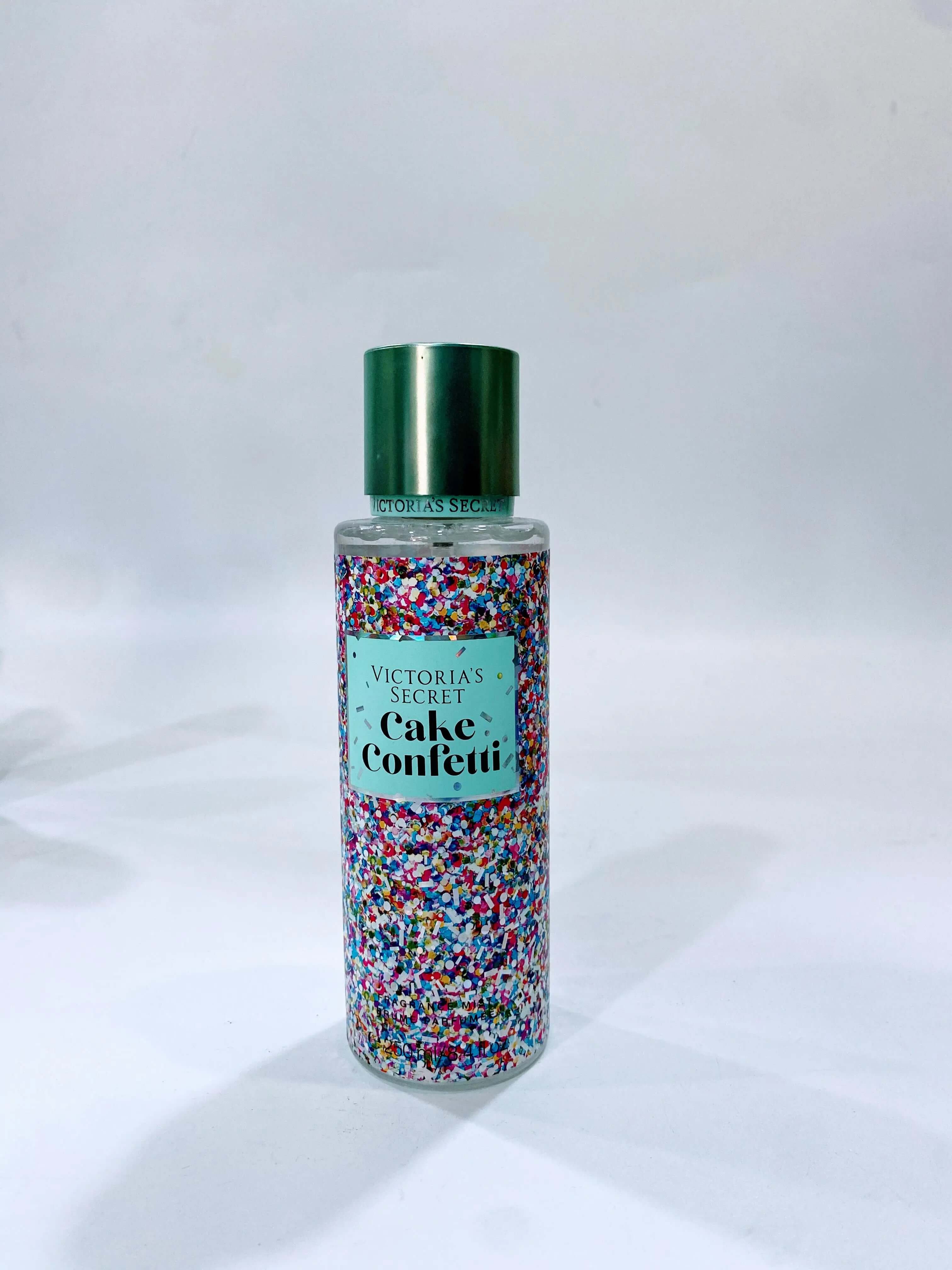 VS cake sold confetti body mist