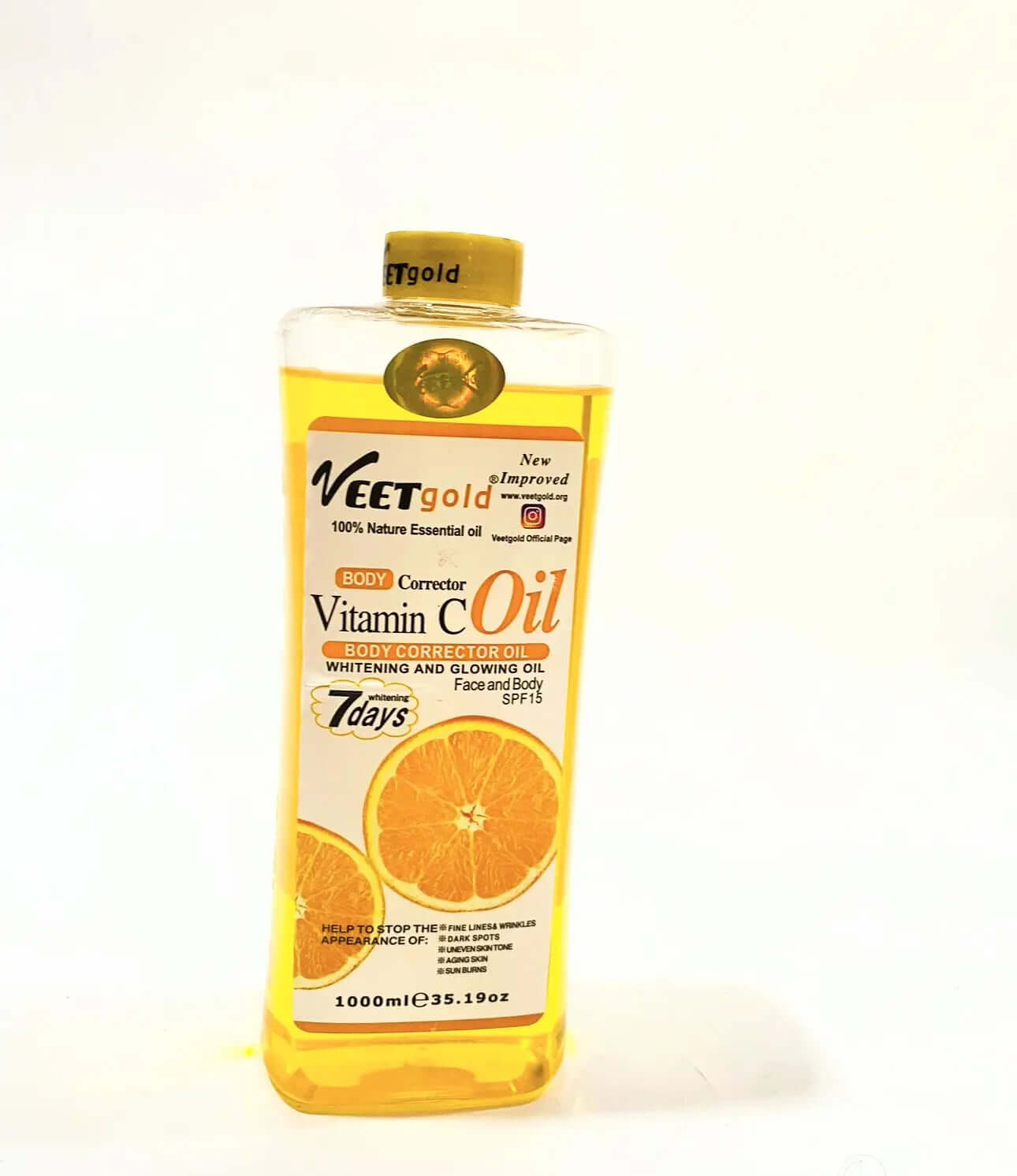 Veetgold Vitamin C Body Corrector Oil La Mimz Beauty & Fashion Store