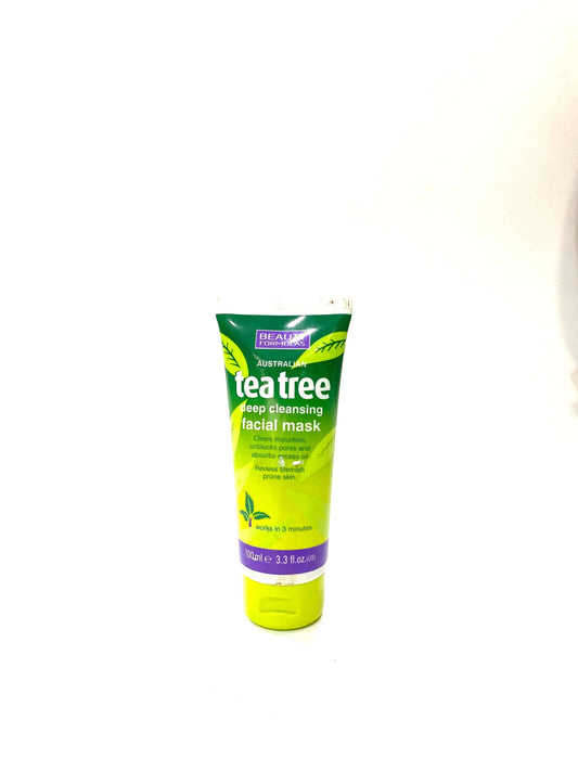 Beauty Formulas Tea Tree Deep Cleansing Face Mask La Mimz Beauty & Fashion Store