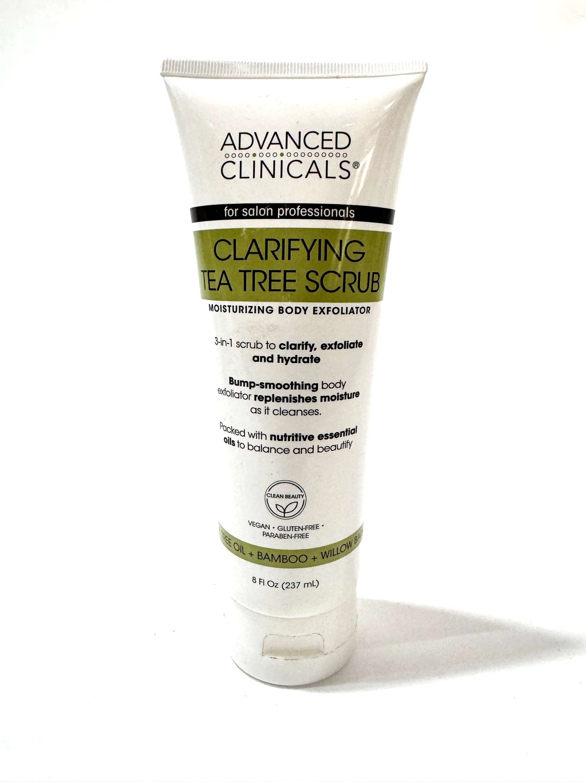 Advanced Clinicals Clarifying Tea Tree Scrub La Mimz Beauty & Fashion Store