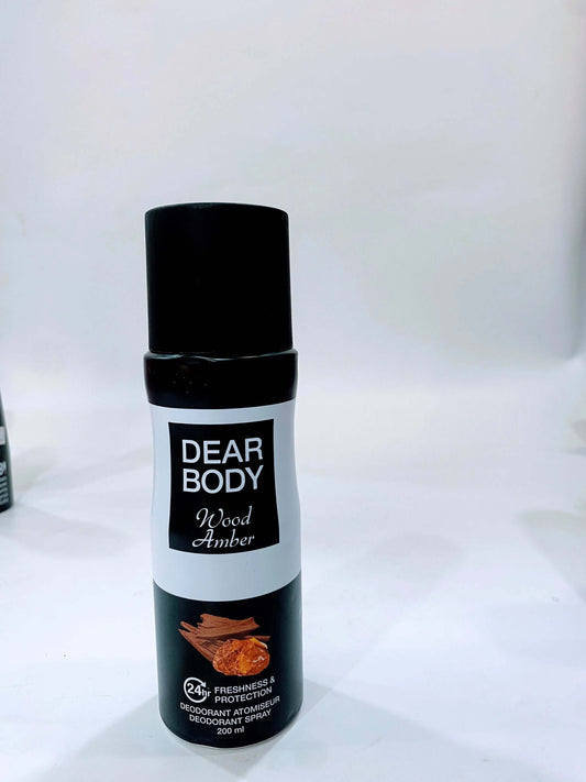 Dear Body Deodorant Spray - Wood Amber La Mimz Beauty & Fashion Store