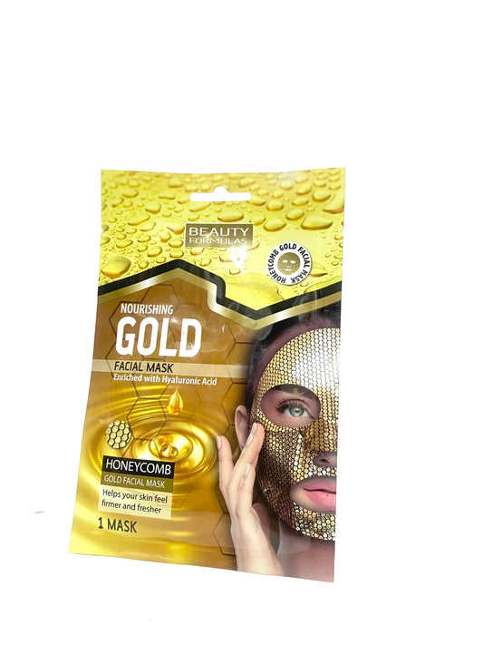 Beauty Formulas Nourishing Gold Sheet Mask La Mimz Beauty & Fashion Store