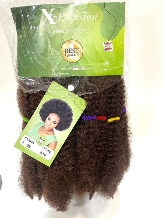 X-Pression Kinky/Crochet Braid - Colour 33 - La Mimz Beauty & Fashion Store