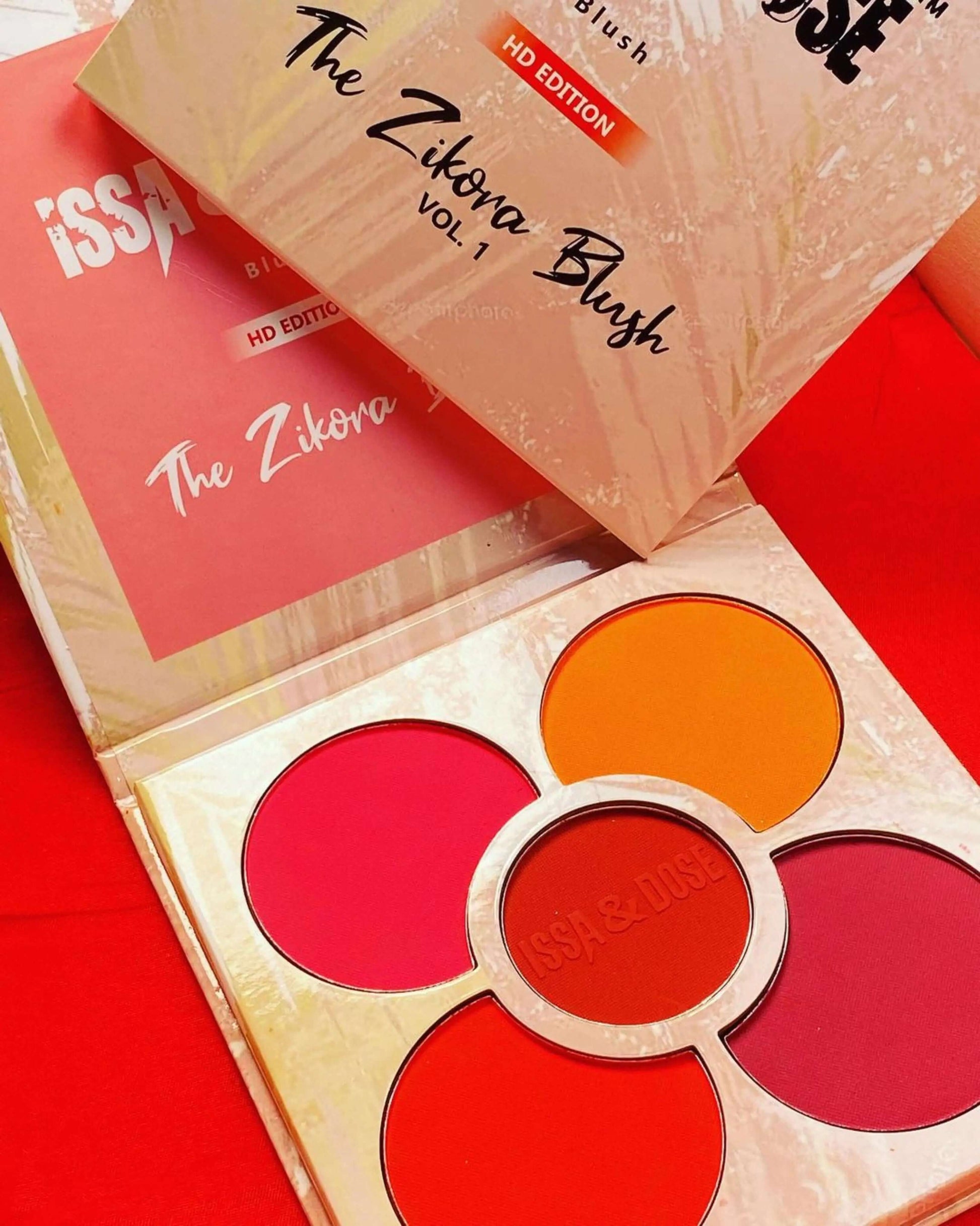 Issa & Dose Zikora Blush Palette La Mimz Beauty & Fashion Store