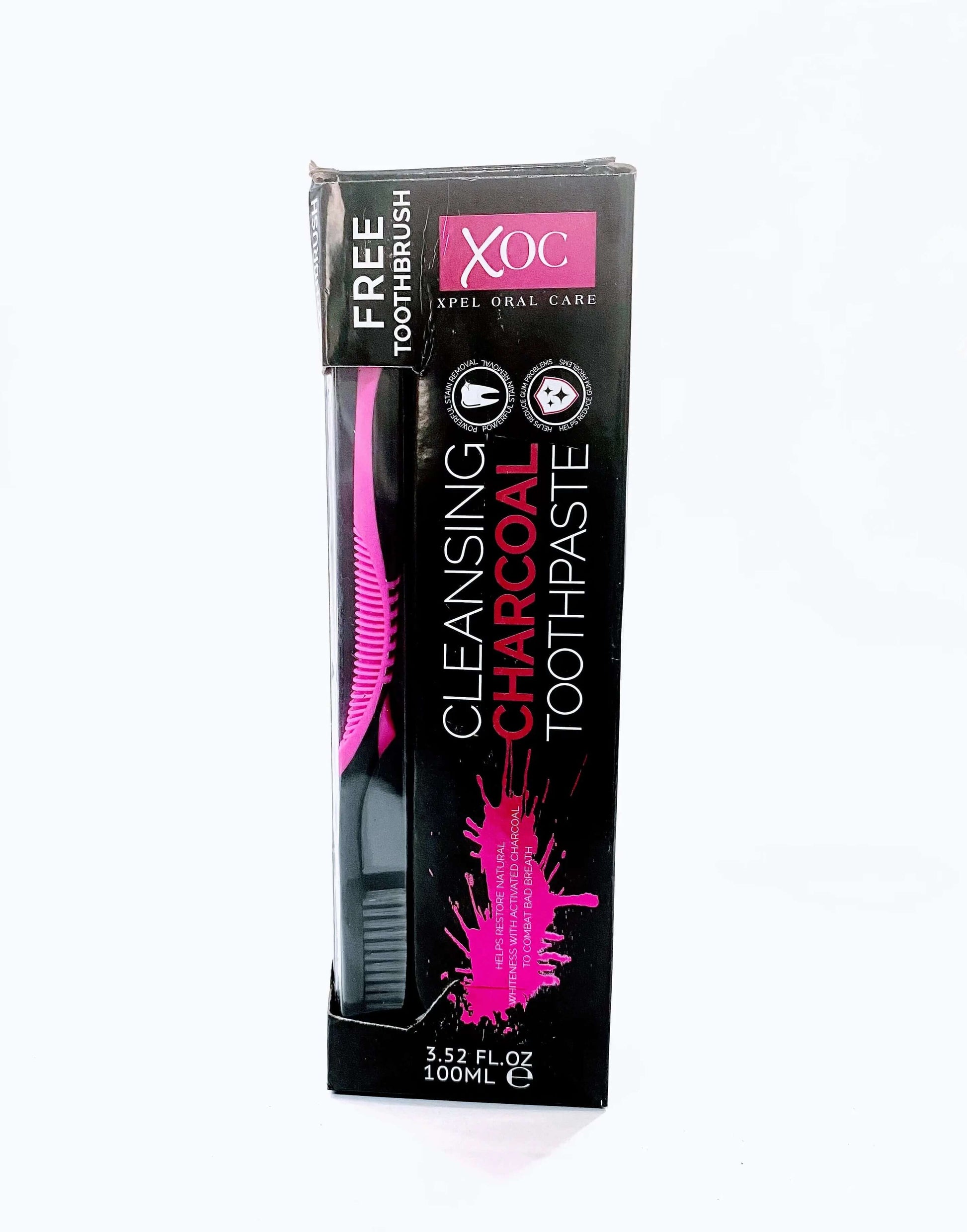 XOC Cleansing Charcoal Toothpaste La Mimz Beauty & Fashion Store