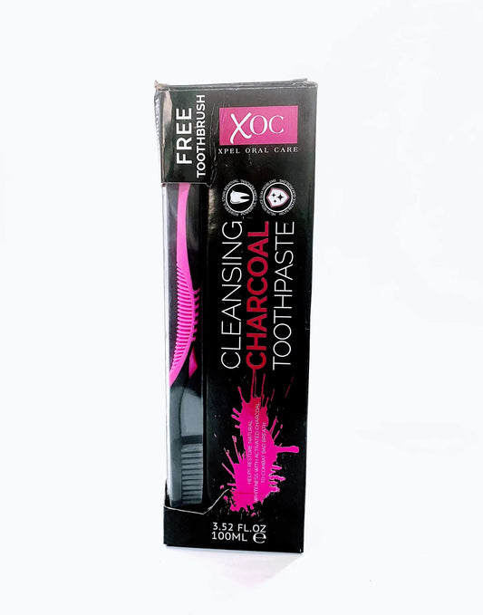 XOC Cleansing Charcoal Toothpaste La Mimz Beauty & Fashion Store