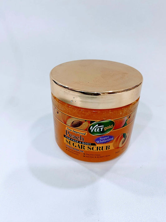 Veet Gold Sugar Scrub - Peach La Mimz Beauty & Fashion Store