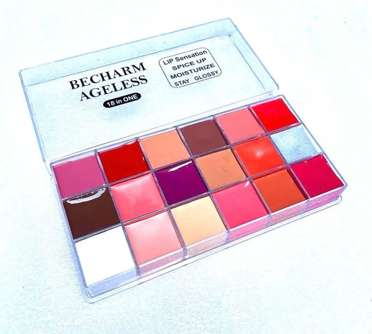 Becharm Ageless 18 in One Lip Sensation Lip Palette La Mimz Beauty & Fashion Store