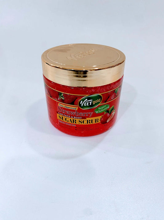 Veetgold Sugar Scrub - Strawberry La Mimz Beauty & Fashion Store