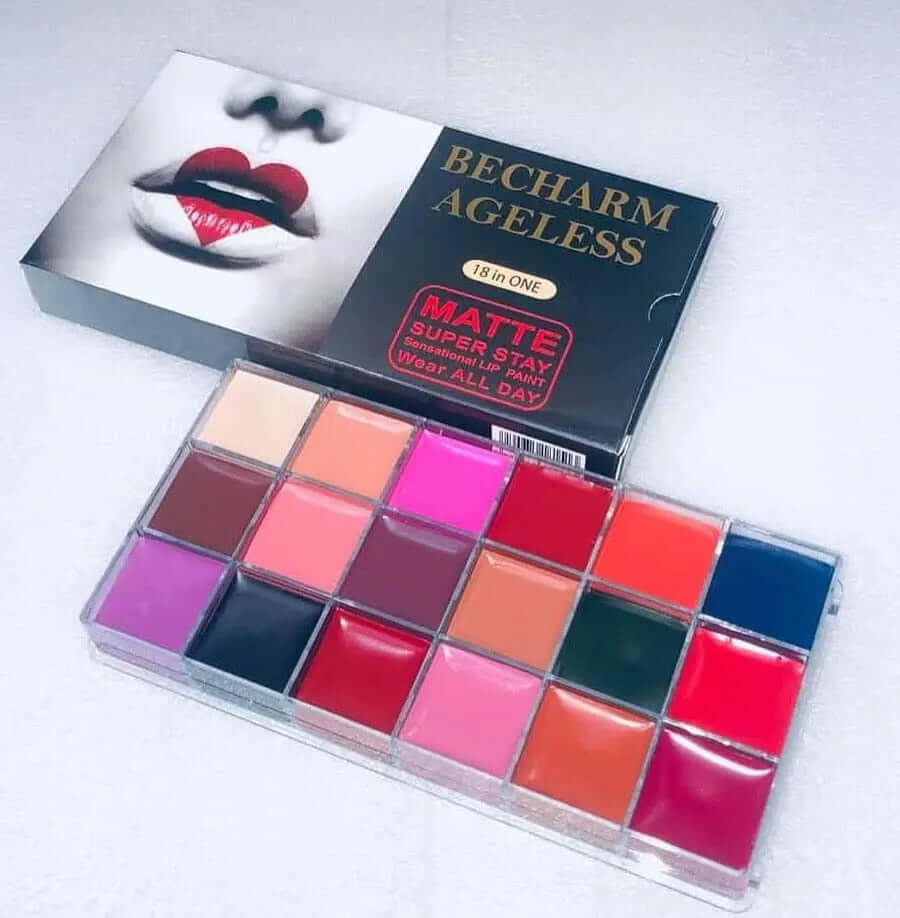 Becharm Glamour Lip Palette La Mimz Beauty & Fashion Store