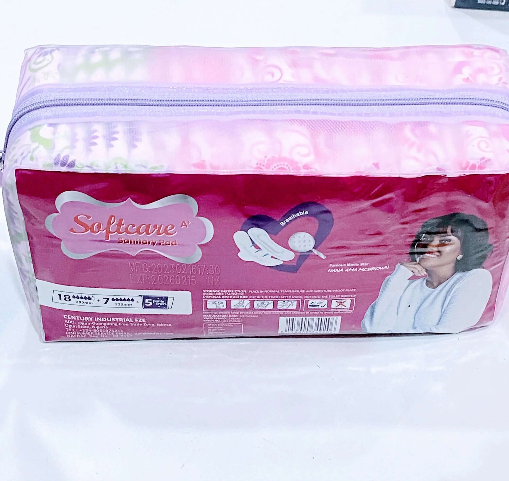 Softcare 3 in 1 Sanitary Pad La Mimz Beauty & Fashion Store