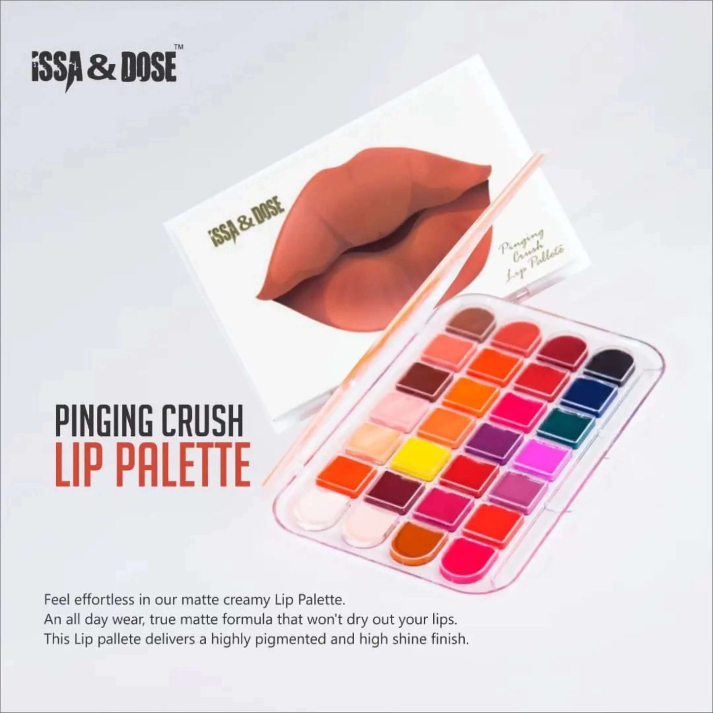 Issa & Dose PC Lip Palette La Mimz Beauty & Fashion Store