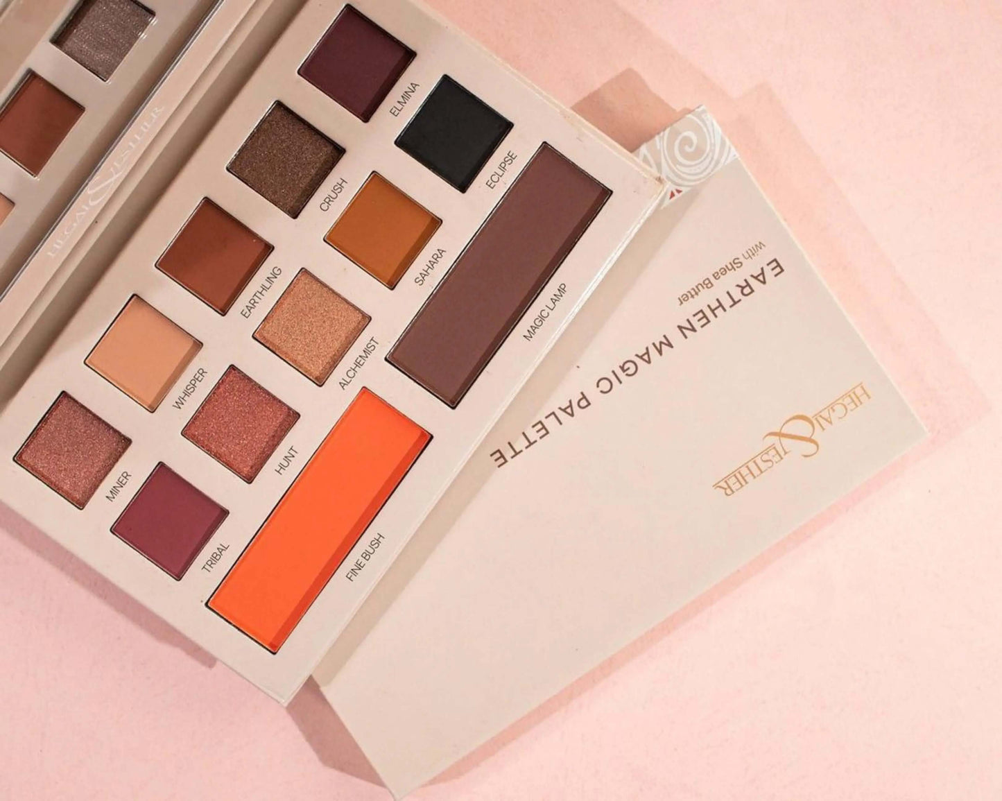 Hegai & Esther Earthen Nude Eyeshadow Palette La Mimz Beauty & Fashion Store