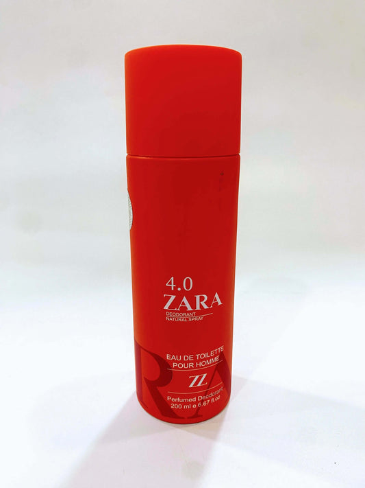 4.0 Zara Deodorant Spray for Men La Mimz Beauty & Fashion Store