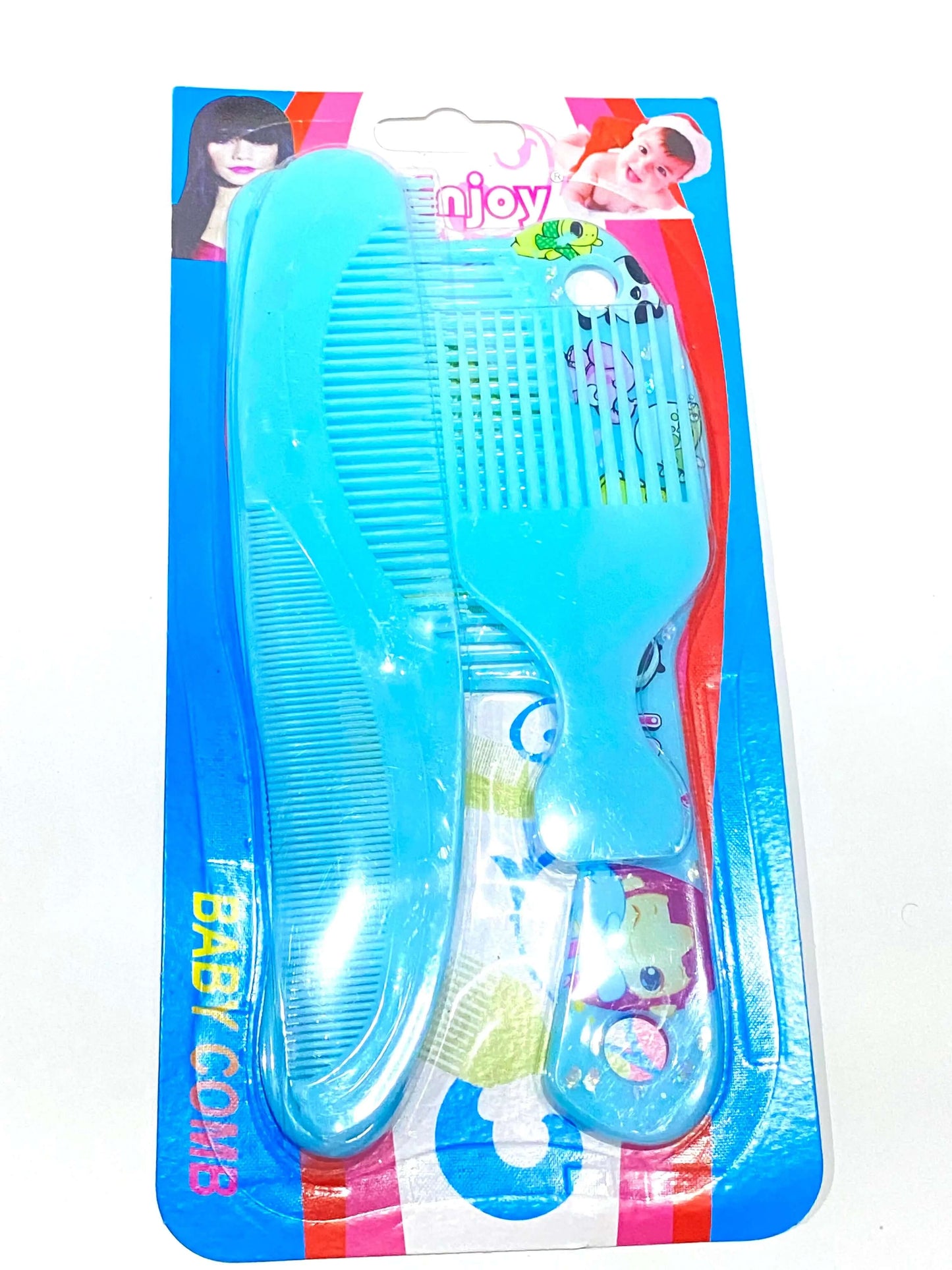 Light Blue Hair Comb Set La Mimz Beauty & Fashion Store