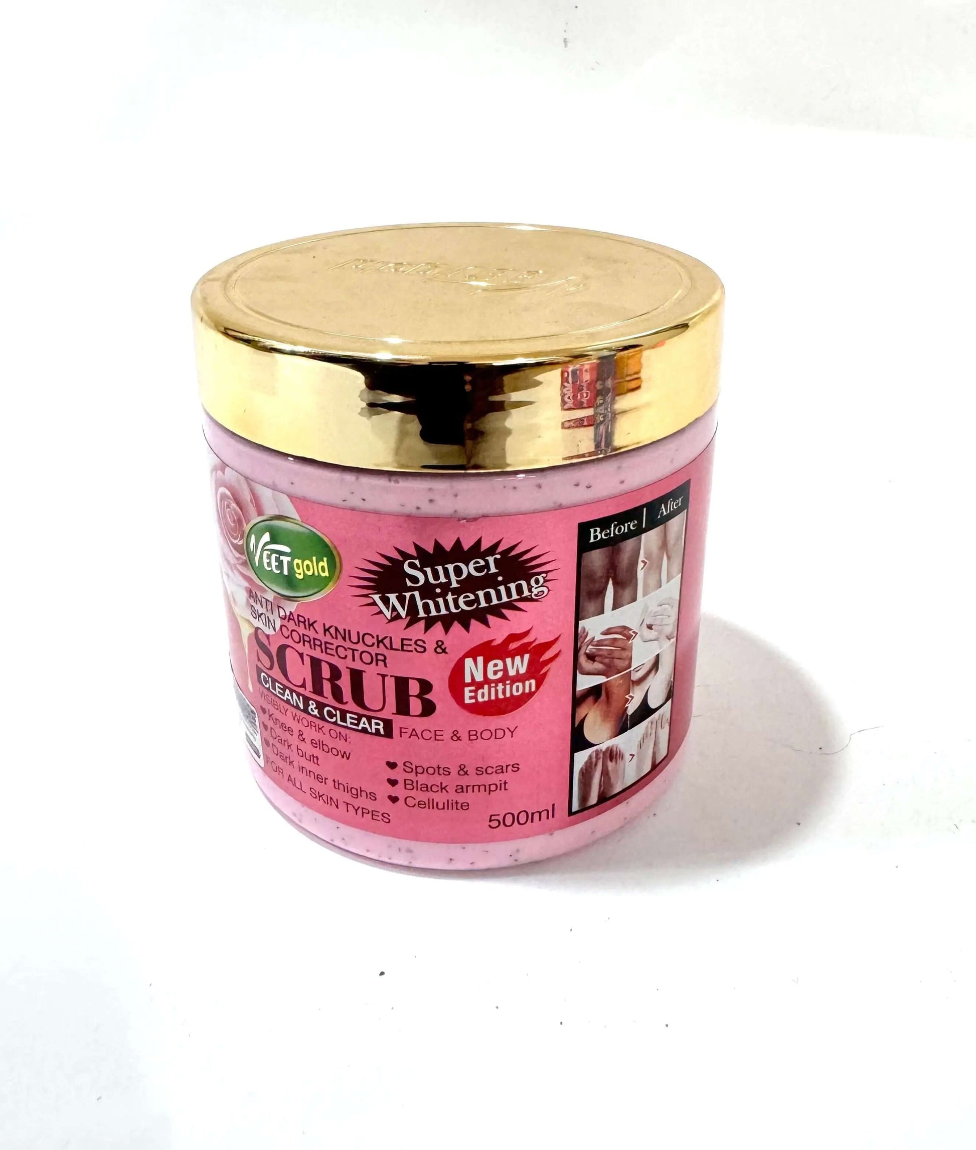 Veetgold Anti dark Knuckes and Skin Corrector Scrub La Mimz Beauty & Fashion Store