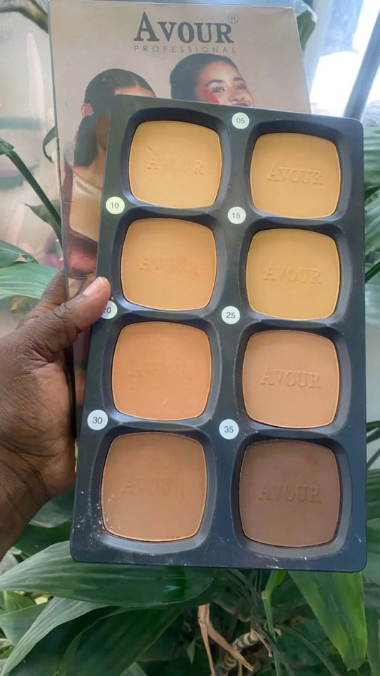 Avour 8 in 1 Powder Palette La Mimz Beauty & Fashion Store