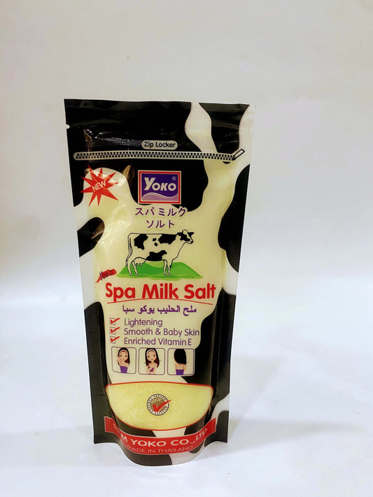 Yoko spa milk salt scrub La Mimz Beauty & Fashion Store