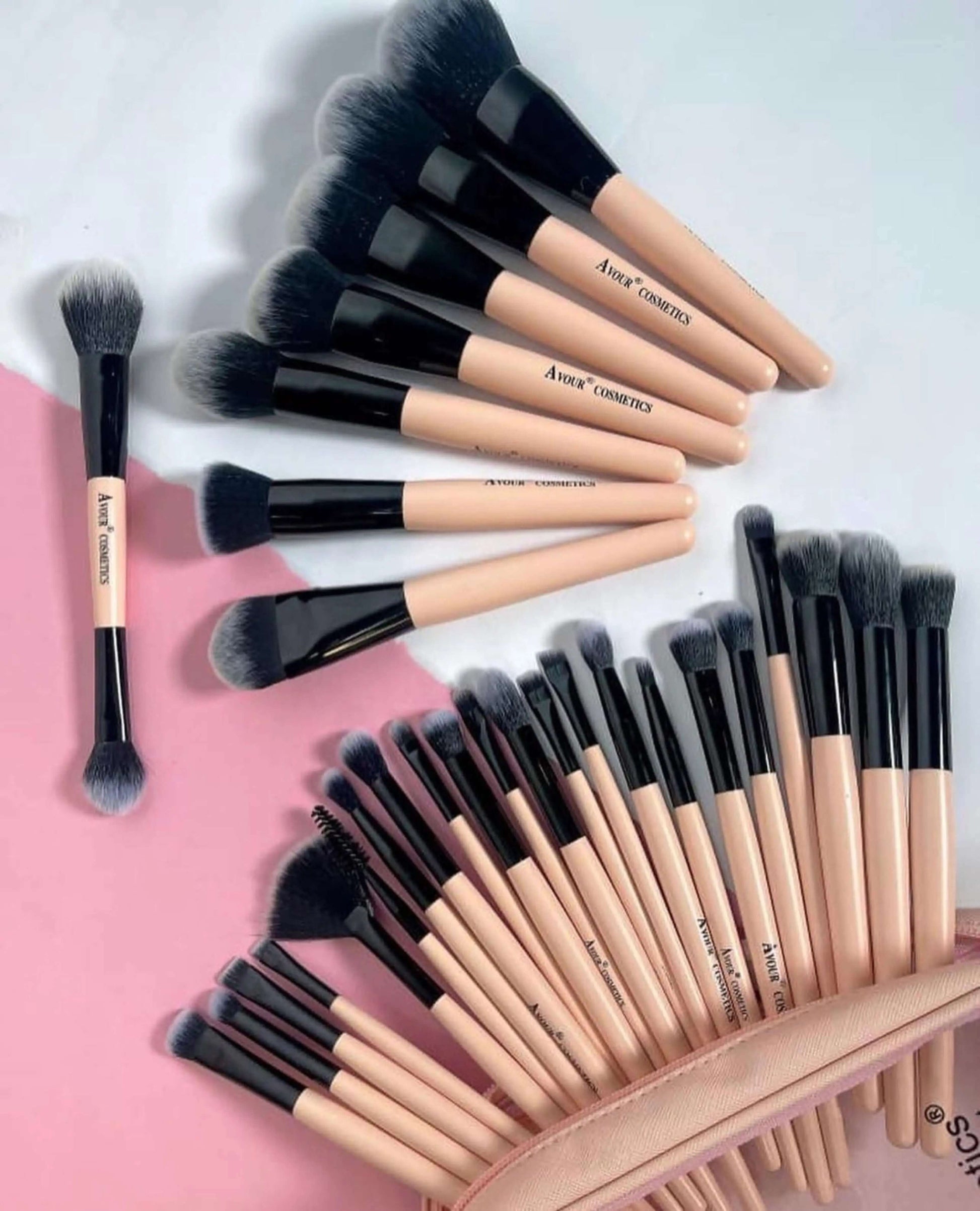 Avour 30 Piece Brush Set La Mimz Beauty & Fashion Store