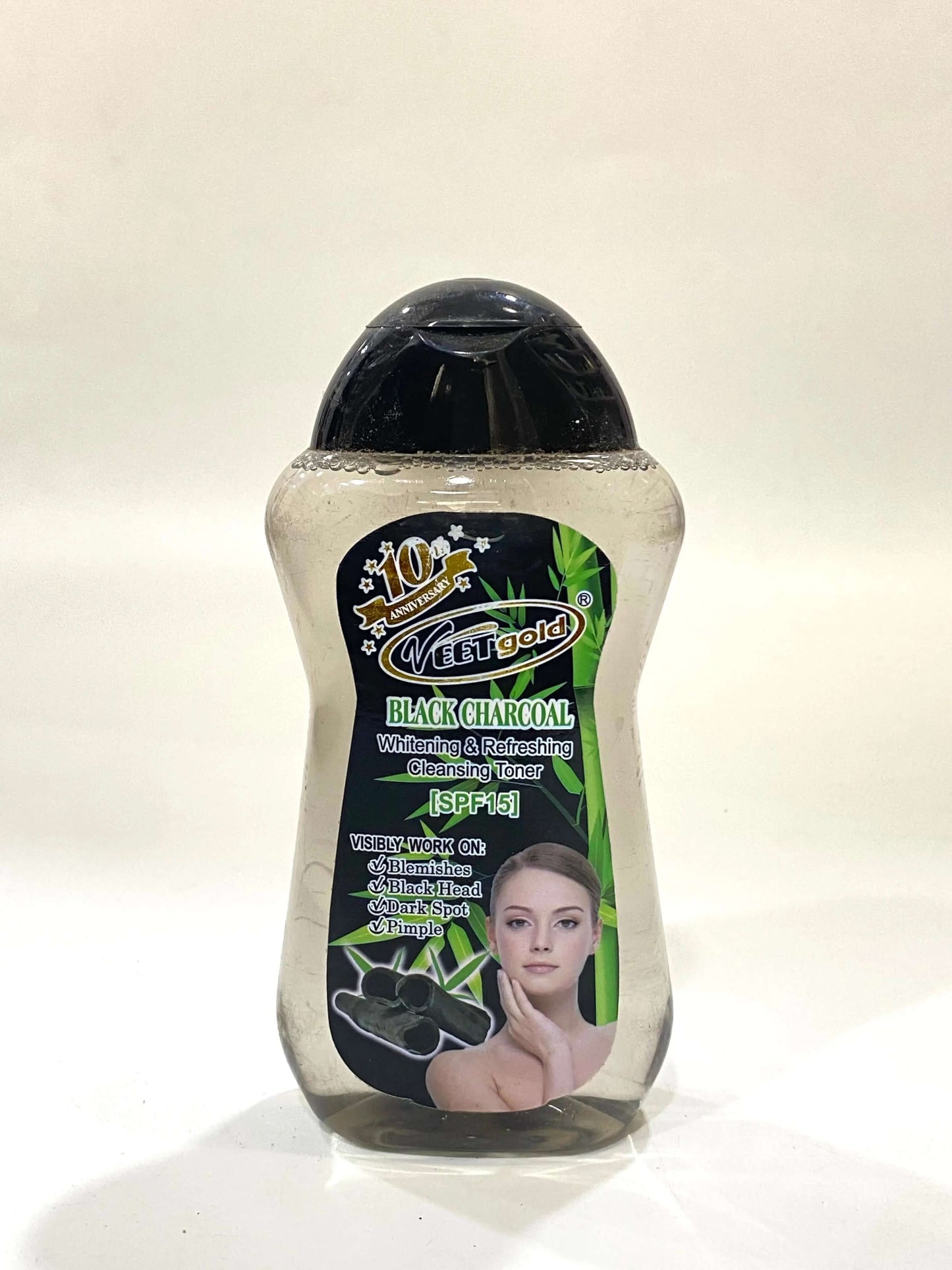 Veetgold Black and Charcoal Whitening Refreshing Toner La Mimz Beauty & Fashion Store