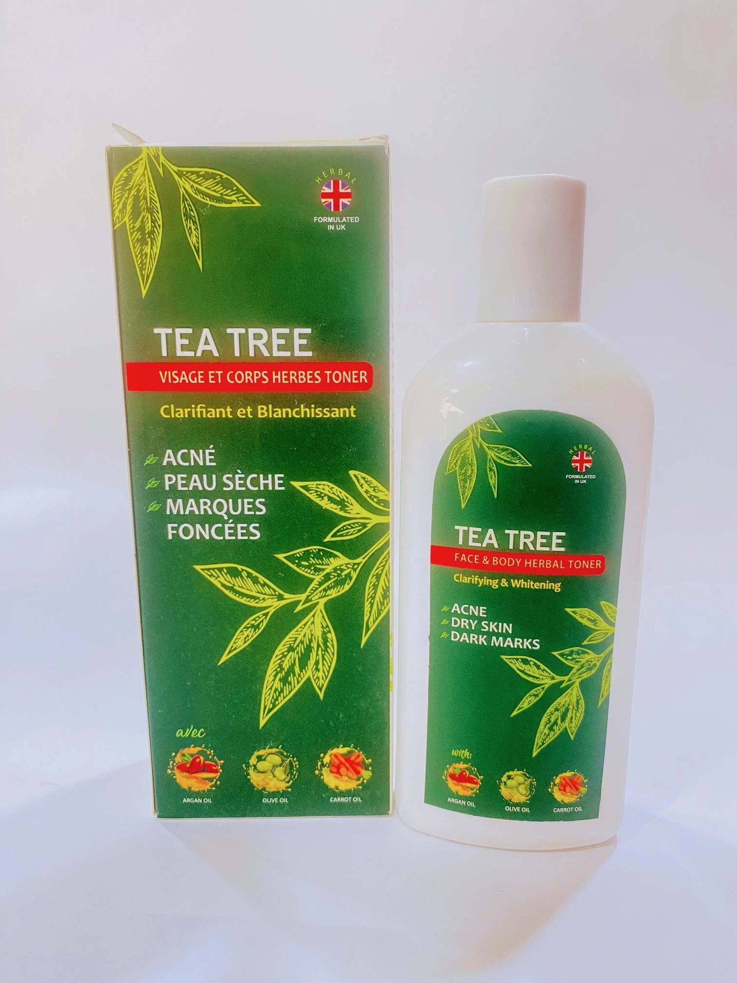 Tea Tree Face and Herbal Body Toner La Mimz Beauty & Fashion Store