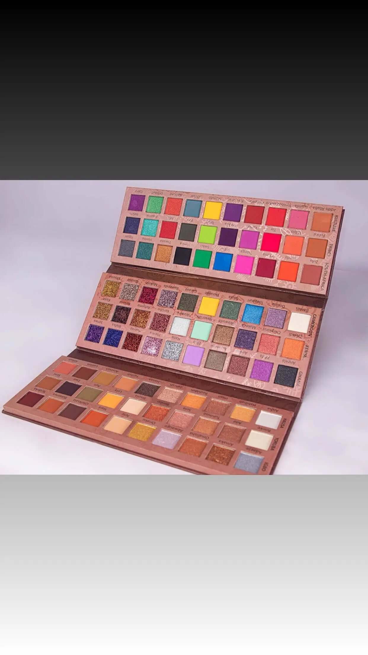 Zikel 90 Colour Tribes & Culture Eyeshadow Palette La Mimz Beauty & Fashion Store