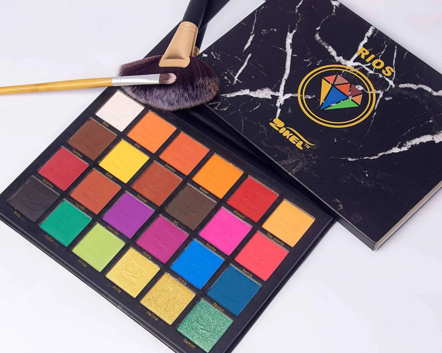 Zikel Rios Eyeshadow Palette La Mimz Beauty & Fashion Store