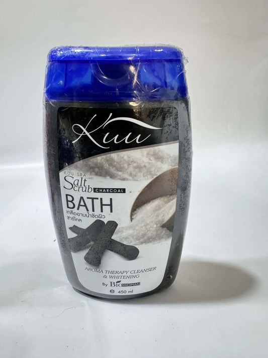 Kuu Salt Scrub - Charcoal - La Mimz Beauty & Fashion Store