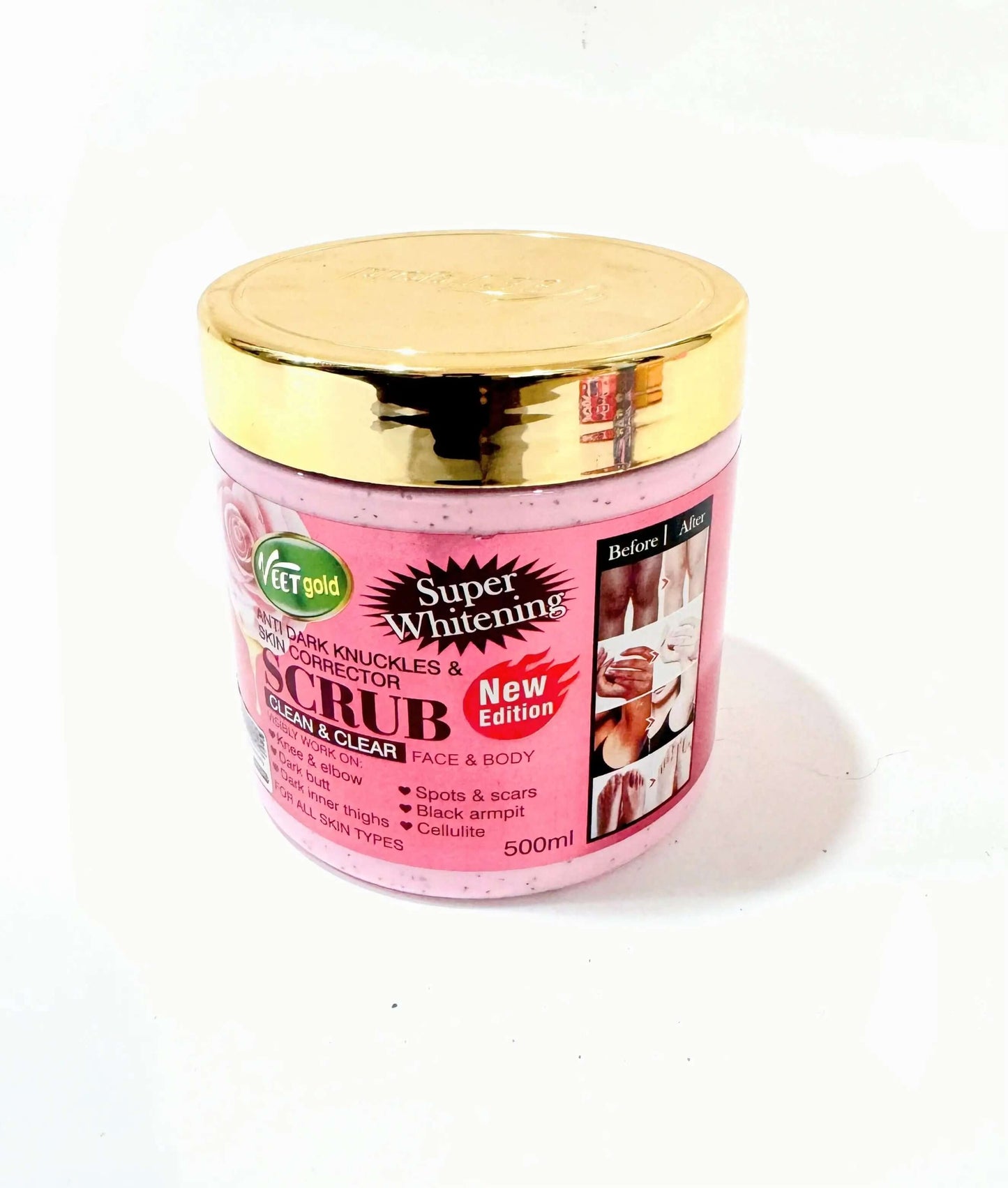 Veetgold Anti dark Knuckes and Skin Corrector Scrub La Mimz Beauty & Fashion Store